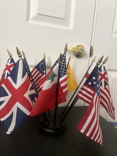 Flags Of Our Country 4x6 Mini Flags Annin & Co. 1988 - Picture 5 of 8