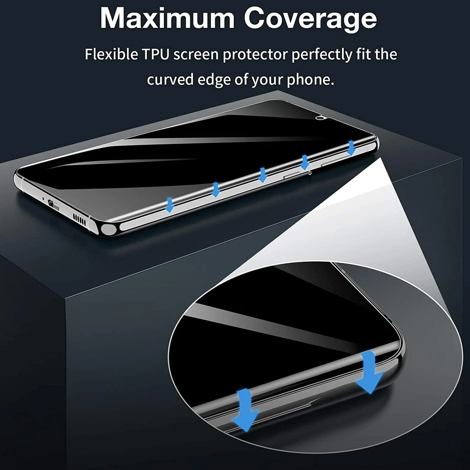 For OnePlus 13S 13T 13 13R 12 12R 11 Pro Soft TPU Film Privacy Screen Protector - Image 4 of 4
