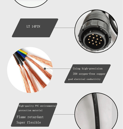 ST Sprinter 14Pin To 10 BANANA Plug For BENS Adapter cable LT Kits - Picture 2 of 4