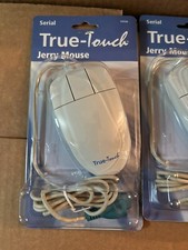 True-Touch Jerry Ball Mouse Serial Connector - Vintage 3 Button