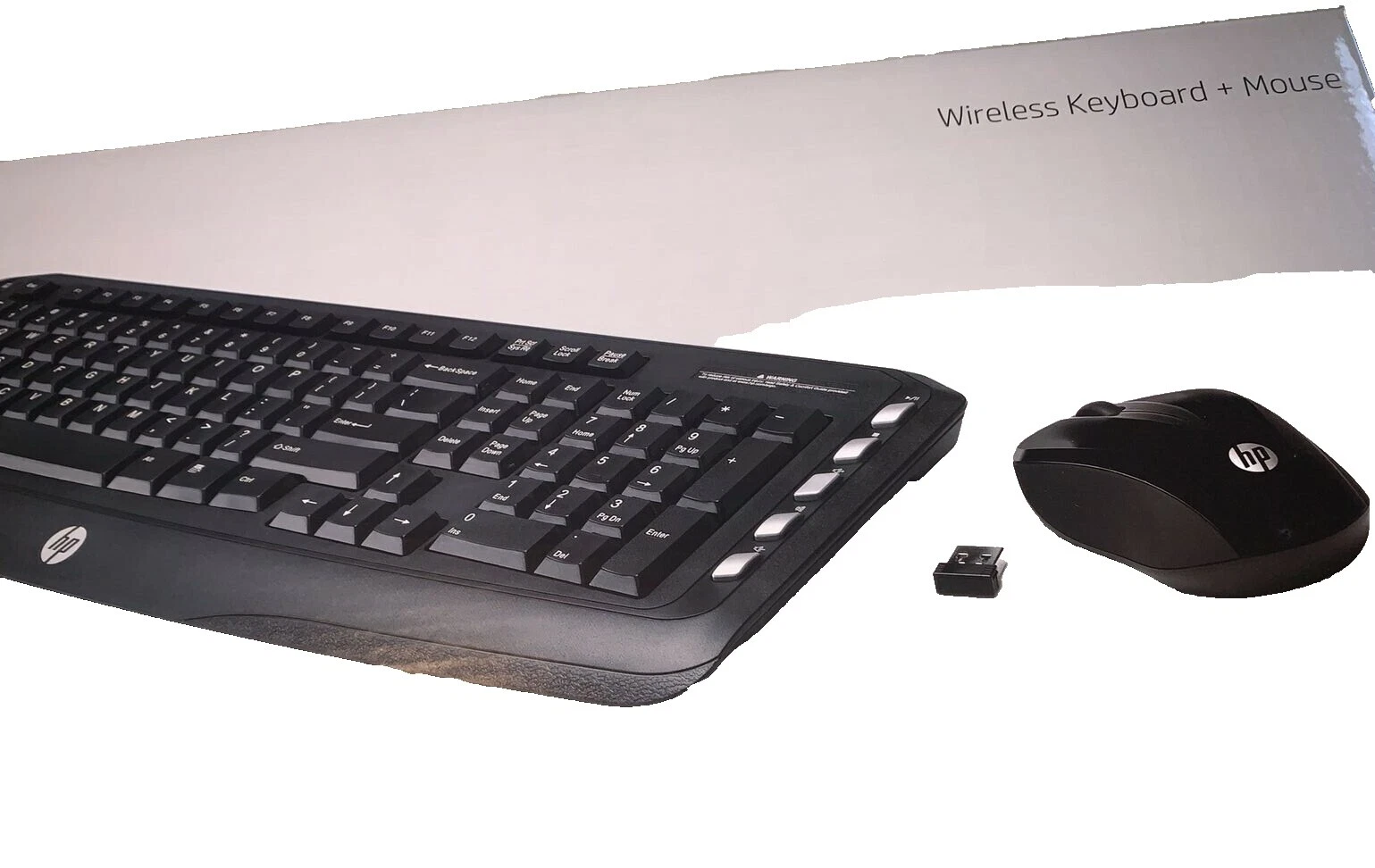 HP estándar paquetes de Teclado y Mouse de computadora