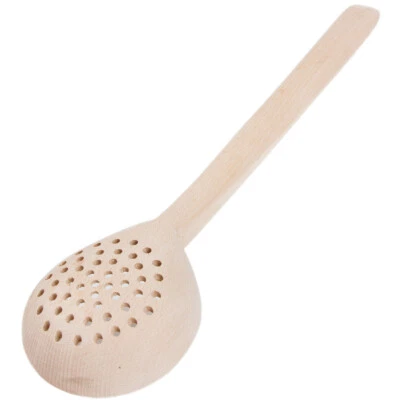 Schaumkelle großer Schaumlöffel Holz Gastronomie Schöpfkelle 45 cm lang Löffel