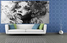 Massive street art graffiti urban canvas print Australia Painting 200cm x 100cm 