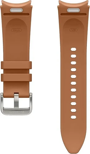 Original Armband für Samsung Galaxy Watch 7/4/5/6 Classic Hybrid Eco-Lederarmband - Bild 3 von 8