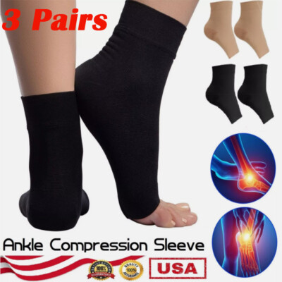 Compression Sleeve Support PLANTAR FASCIITIS Foot Pain Valgus Heel Ankle Socks