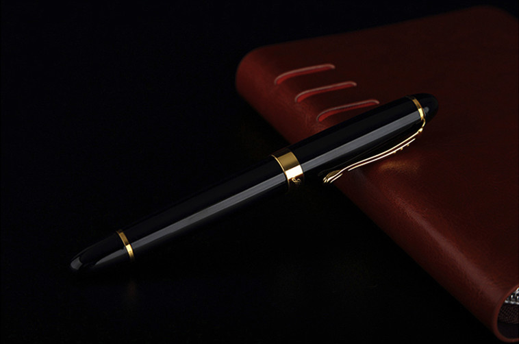 Jinhao 85 Füllfederhalter – Extrafeine Feder 0,38 Mm, Rosenholz & Metall