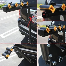 4 Bicycle Bike Rack Hitch Mount Carrier Car Swing Down 120lbs capacity 2 + 2