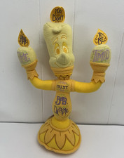 Disney Wisdom Collection Beauty  the Beast Lumiere Candle 17" Plush 6 of 12