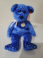 TY Beanie Baby "Decade" Blue Bear 2003 W Tags