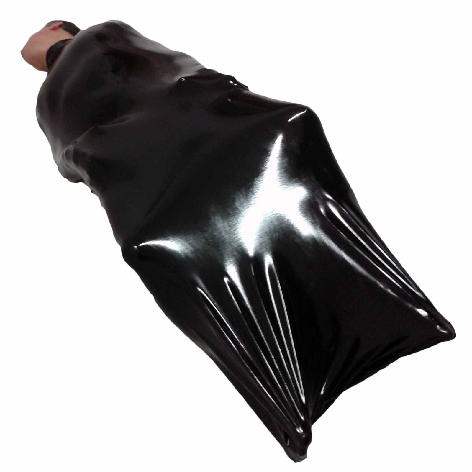 Brand New Latex Rubber Black Today's only Big one Sauna Body Sleep Bag Sack Max 47% OFF