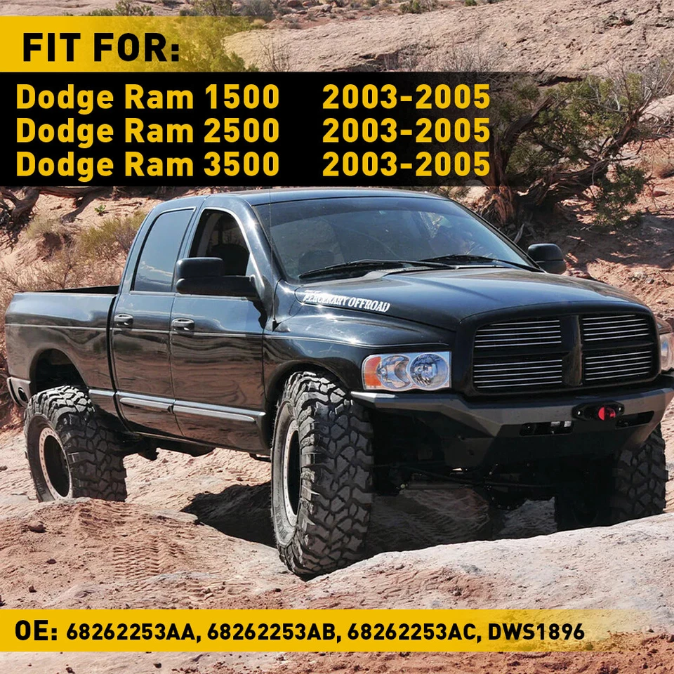 Interruptor de control de ventana lateral del pasajero adecuado para Dodge Ram 1500 2500 3500 2003-2005 Foto 2 de 4