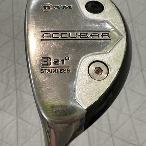 LEFTY Ram Accubar 21° 3 Wood Ram Accubar Graphite Shaft 39.5” Left Hand - Picture 3 of 20