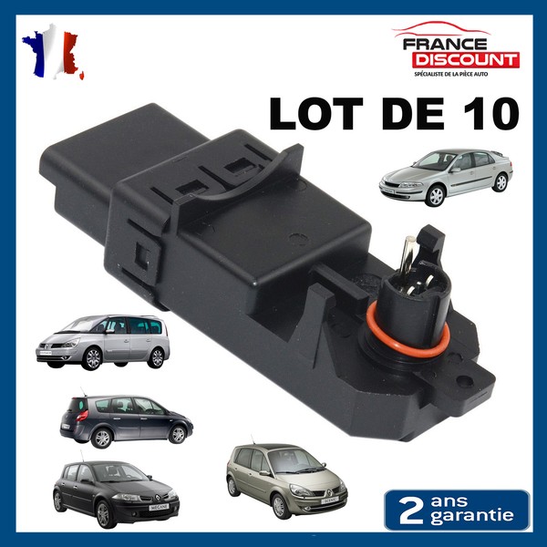 10 Modul Temic Elektromotor -Heber Glas Kompatibel Clio 3 Laguna Megane-image