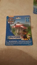 Paw Patrol pacifier with cover -- Red/Marshal