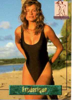 FREDERIQUE - 1994 Portfolio Secret   VERY HOT & SEXY - ''Super Model'' Card #SM-2