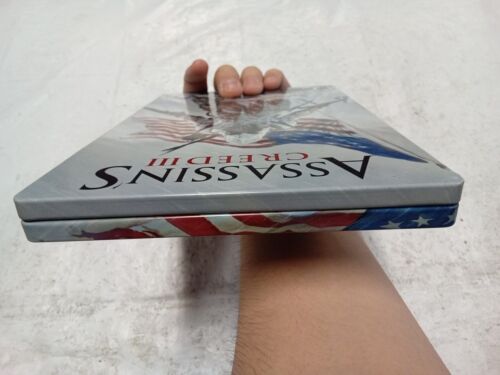 (STEELBOOK ONLY) Assassin's Creed III - Xbox 360, 2007 **NO GAME INCLUDED** - Picture 7 of 8