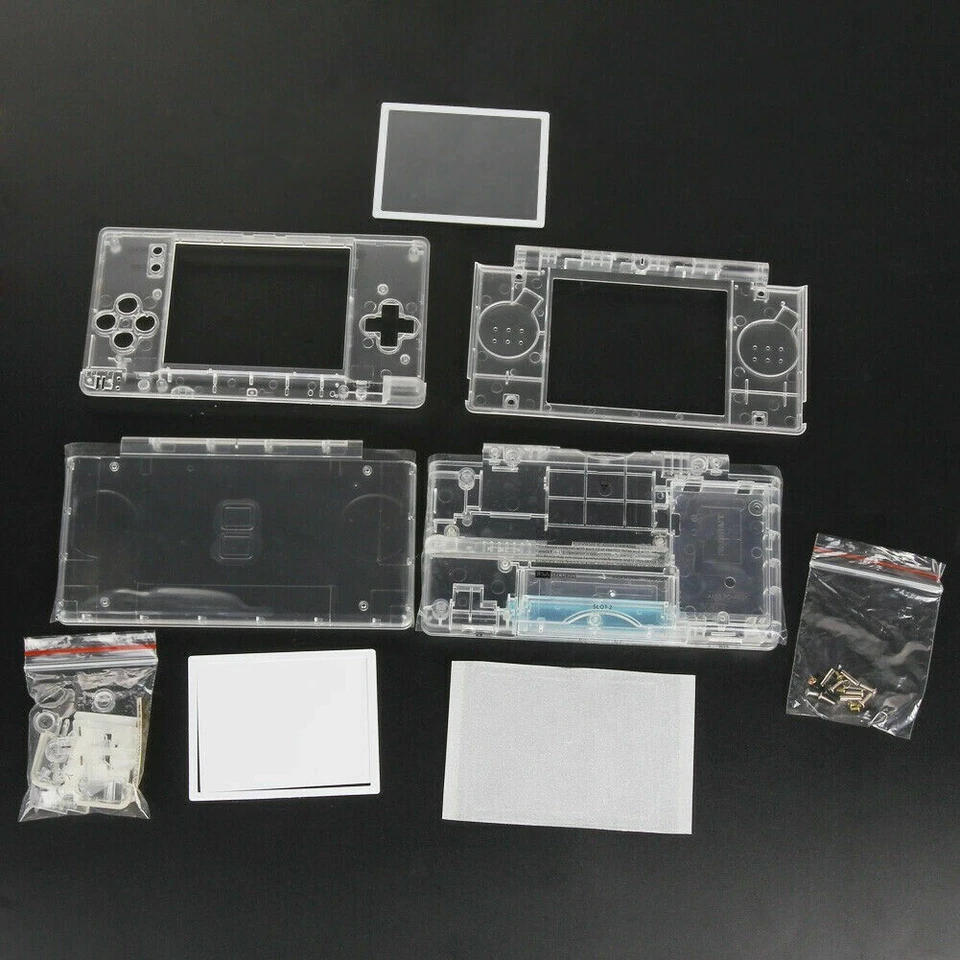 Full OEM Replacement Housing Shell Screen Lens Clear For Nintendo DS Lite NDSL - Image 4 of 4