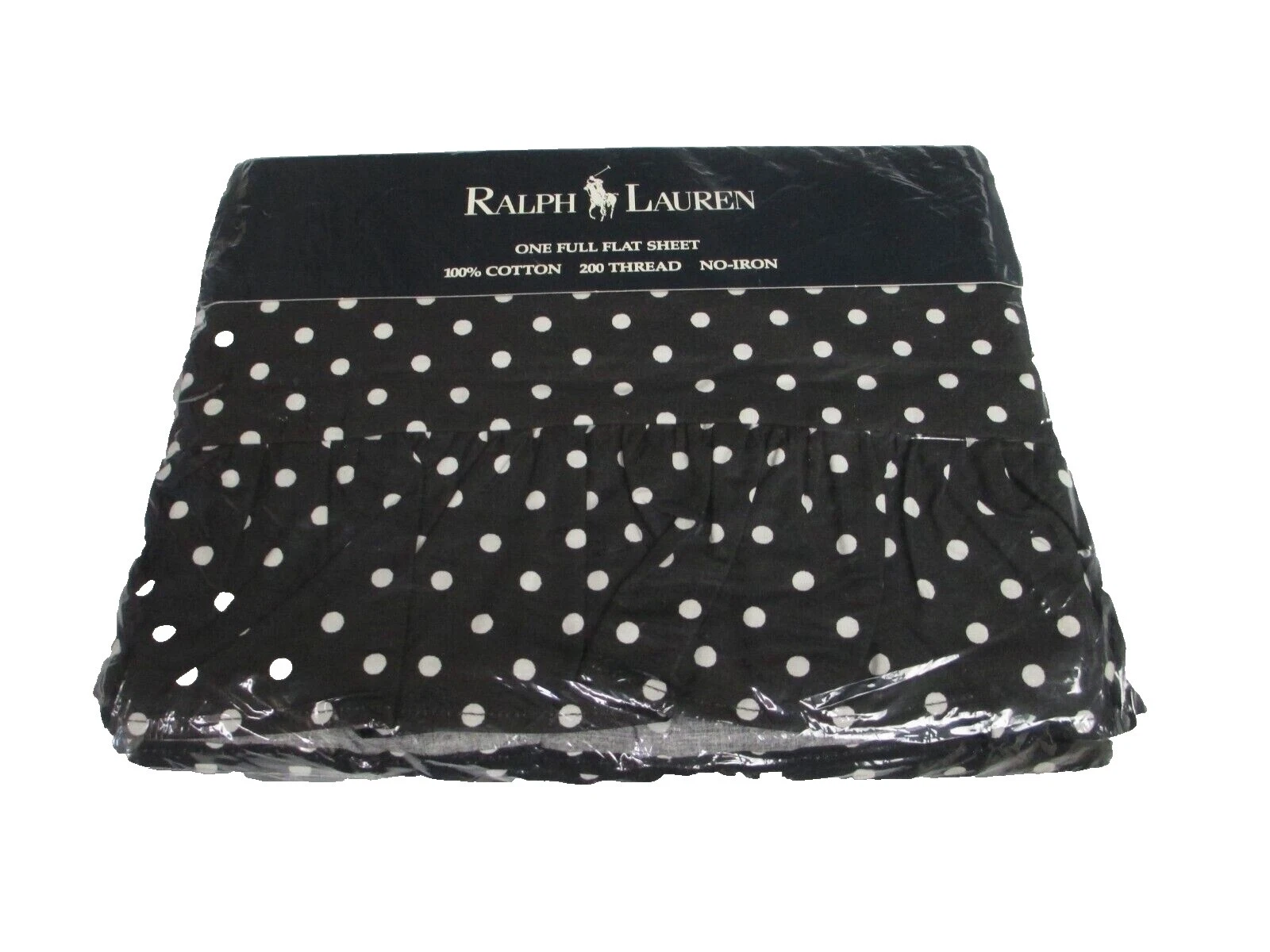 Ralph Lauren Polka Dot Queen Bed Sheets
