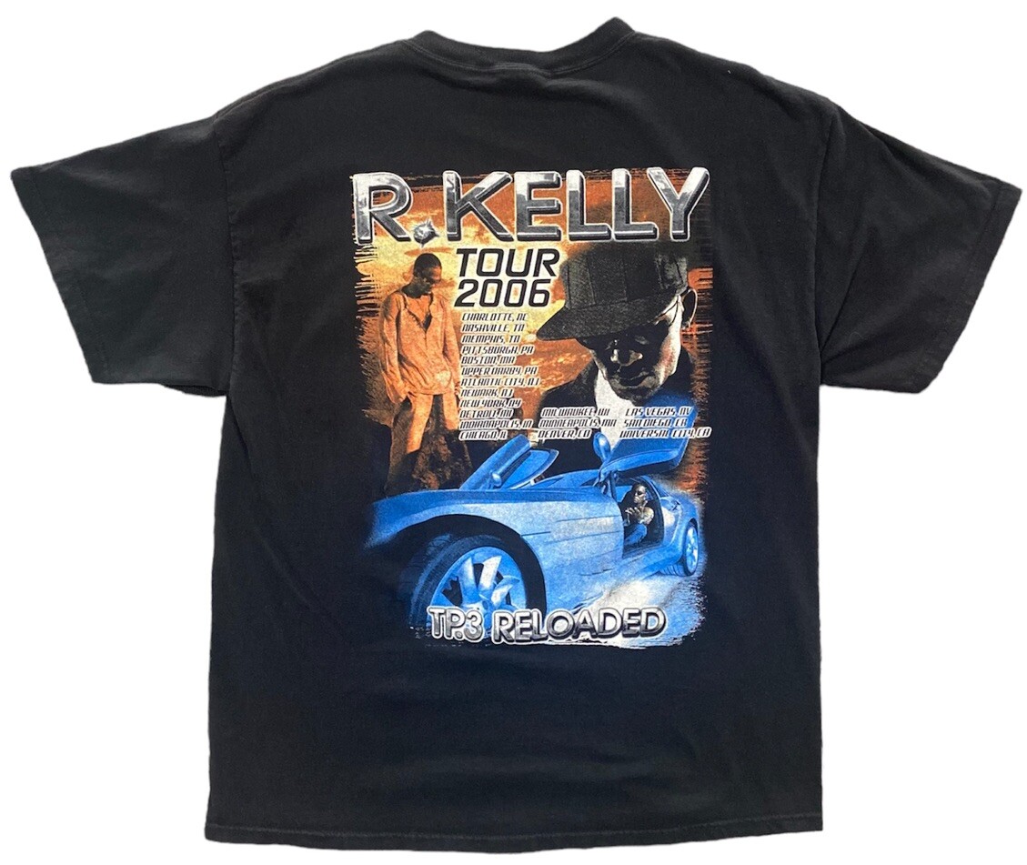 Vintage 2006 R Kelly TP3 Reloaded Tour Hip-Hop T-Shirt Size Vintage 2006 R Kelly TP3 Reloaded Tour Hip-Hop T-Shirt Size