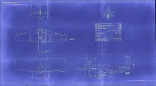 P-51 D MUSTANG 1940's BLUEPRINT PLANS AIRCRAFT WW2 NAA Factory drawings P-51D