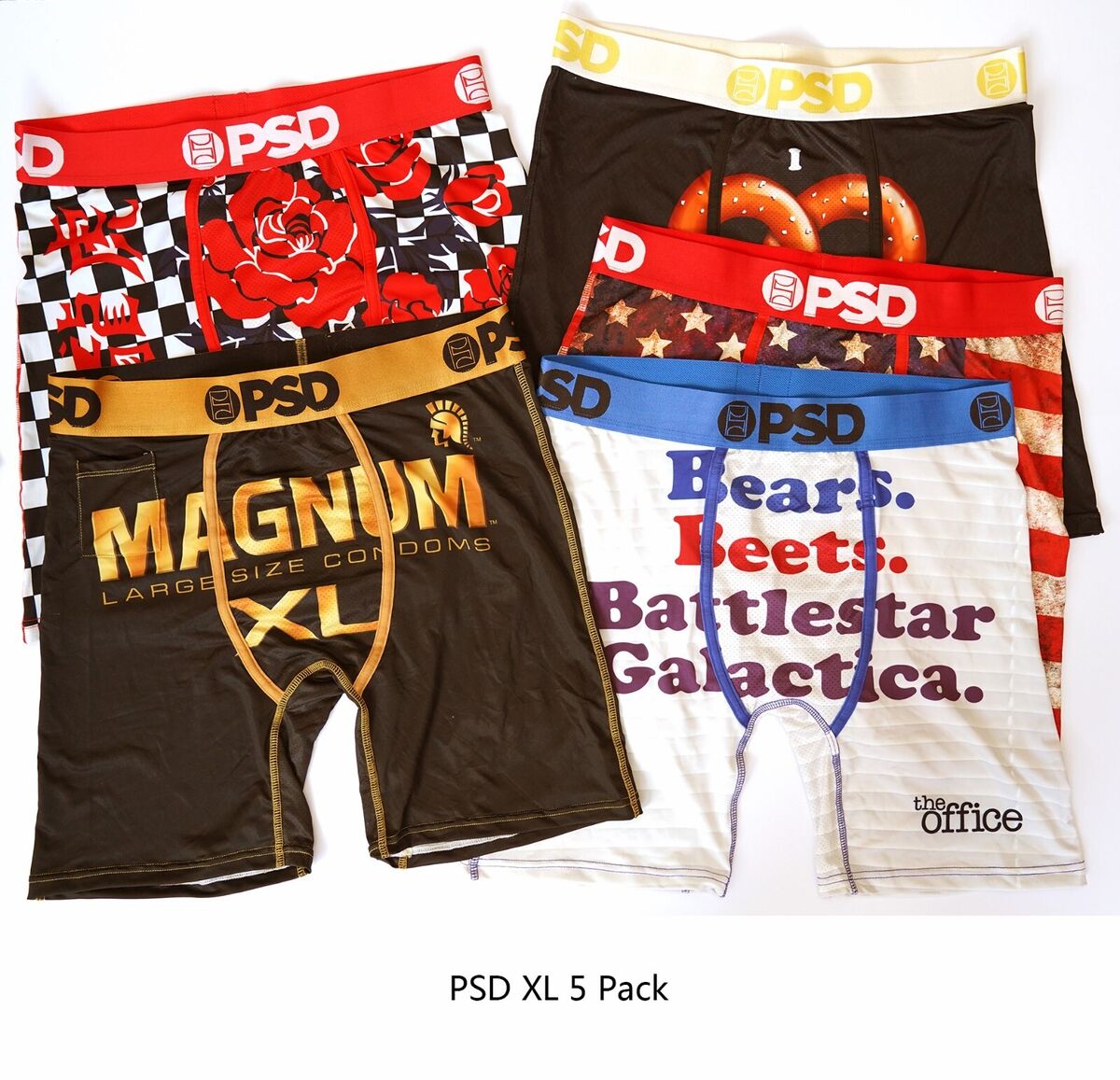 PSD Men's Practice Safe Sex Boxer Brief Underwear