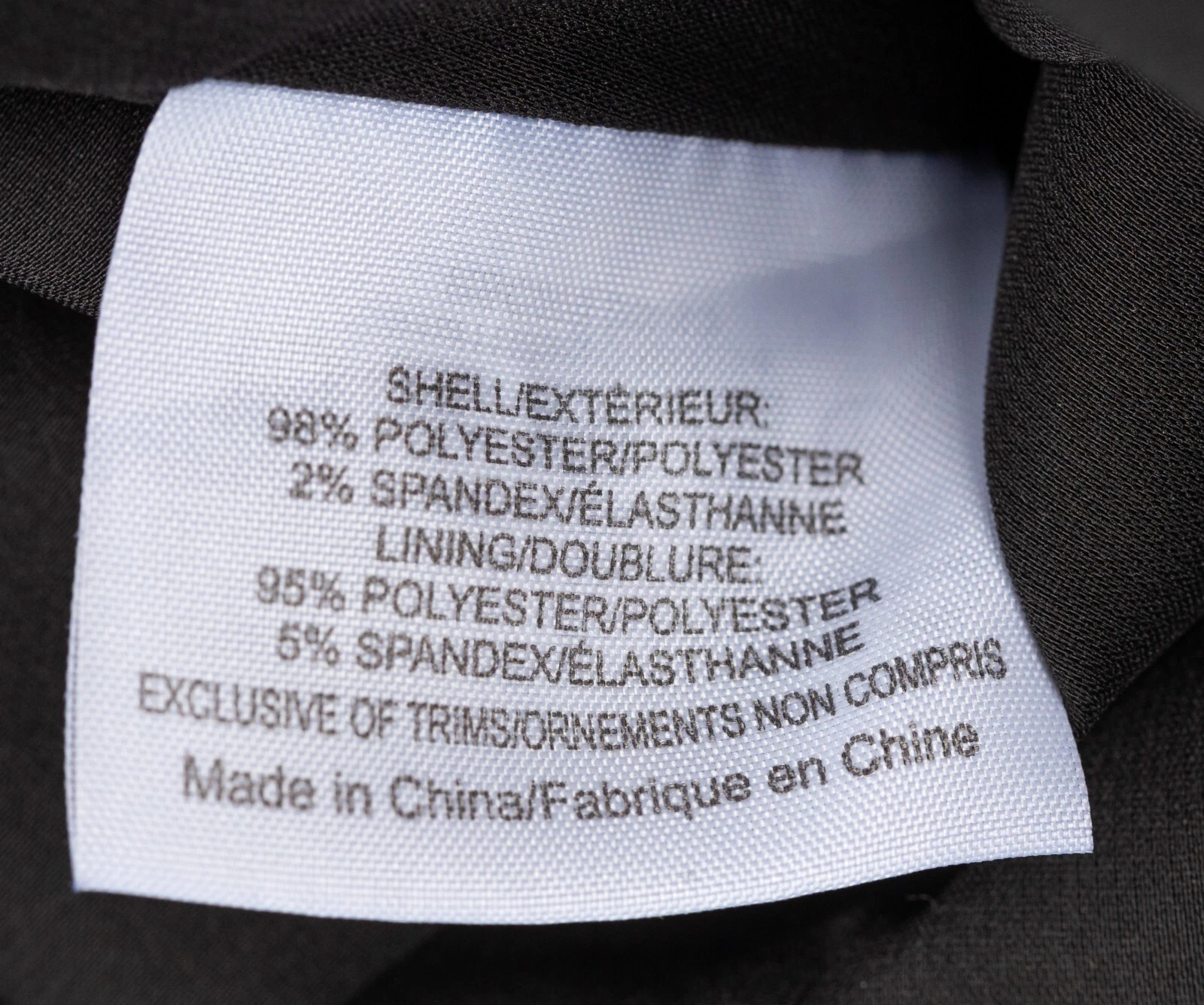 Abito Tory Burch Crepe Peplum nero manica ad aletta taglia 8