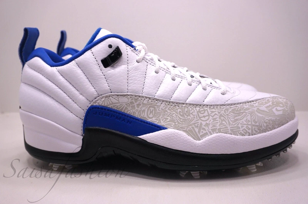 Nike Air Jordan 12 Golf Low “Game Royal” DM9015-105 Men's Size 8.5