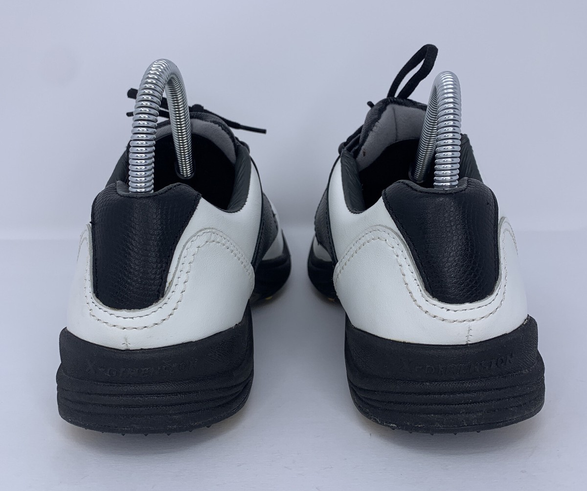 Footjoy Dimension X Golf Shoes - White/Black - Men display picture 2