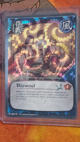 Naruto CCG Set 9 The Chosen 'Missions' Chckered Diamond Foil / Spiral 1st Ed NM - Picture 59 of 91