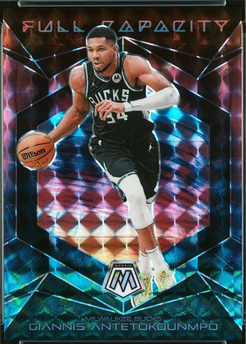 2022 Panini Mosaic Giannis Antetokounmpo #8 Stained Glass PSA 10