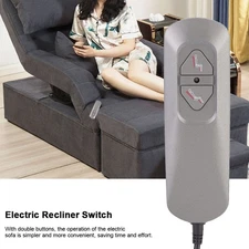Electric Recliner Chair Sofa Lifting 2 Button Hand Switch Controller 5V
