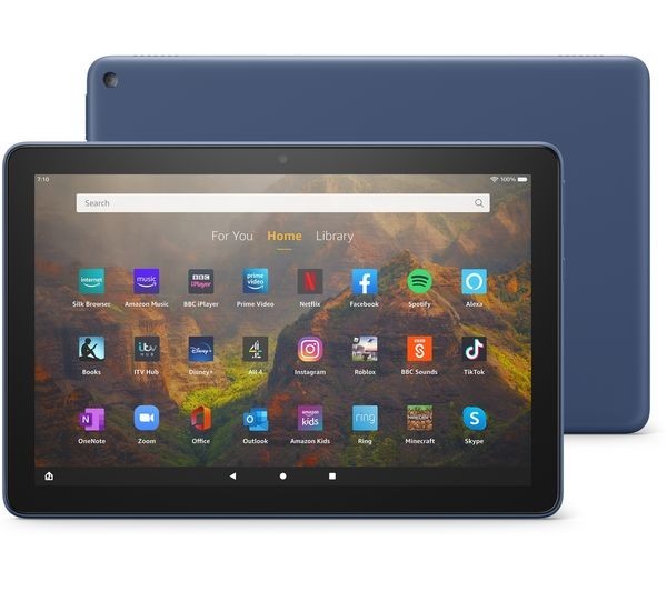 AMAZON Fire HD 10 10.1"" Tablet (2021) - 32 GB, Denim - Grade B