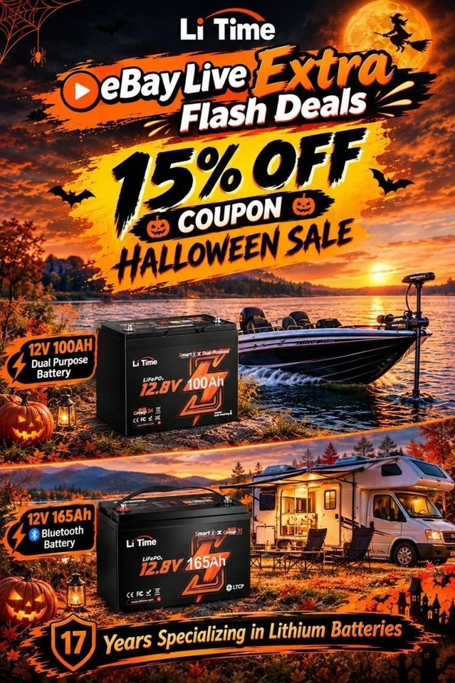 ⚡ EXTRA 15% OFF! Exclusive Lithium Battery Flash Deals【sparkling】