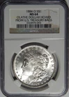 1884-O NGC MS64 OLATHE HOARD MORGAN DOLLAR - WG3
