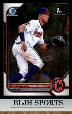 2022 Bowman #BCP-39 Fran Alduey Cleveland Guardians RC (2A9)