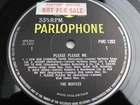 The Beatles PLEASE PLEASE ME 1969 UK LP SCARCE Y/B PROMO No Sold In PLAYS MINT