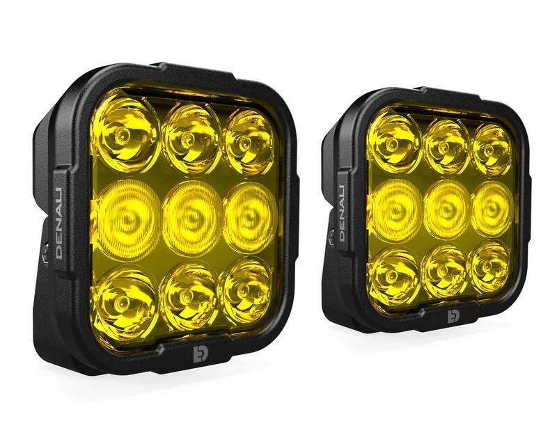 Éclairage objectif jaune DL9 pour rouler en toute sécurité dans le brouillard