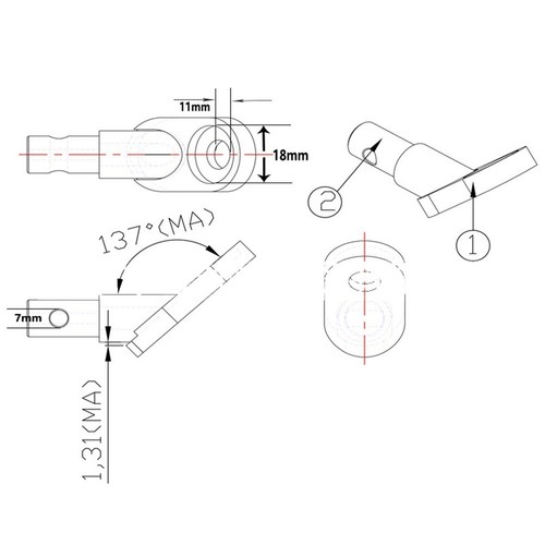 Connector Bike Trailer Hitch Tow bar Clutch Cycling Moped Attachment Useful - Picture 12 of 12