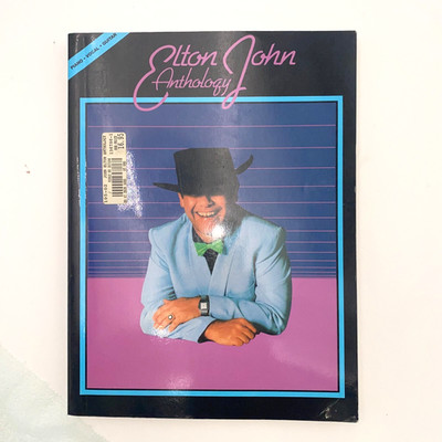 Elton John Anthology Hal Leonard Publishing Vintage Elton John Songbook