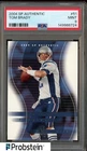 #1 2004 SP Authentic #51 Tom Brady New England Patriots PSA 9 MINT