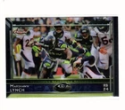 Marshawn Lynch 2015 Topps Chrome #1 Seattle Seahawks