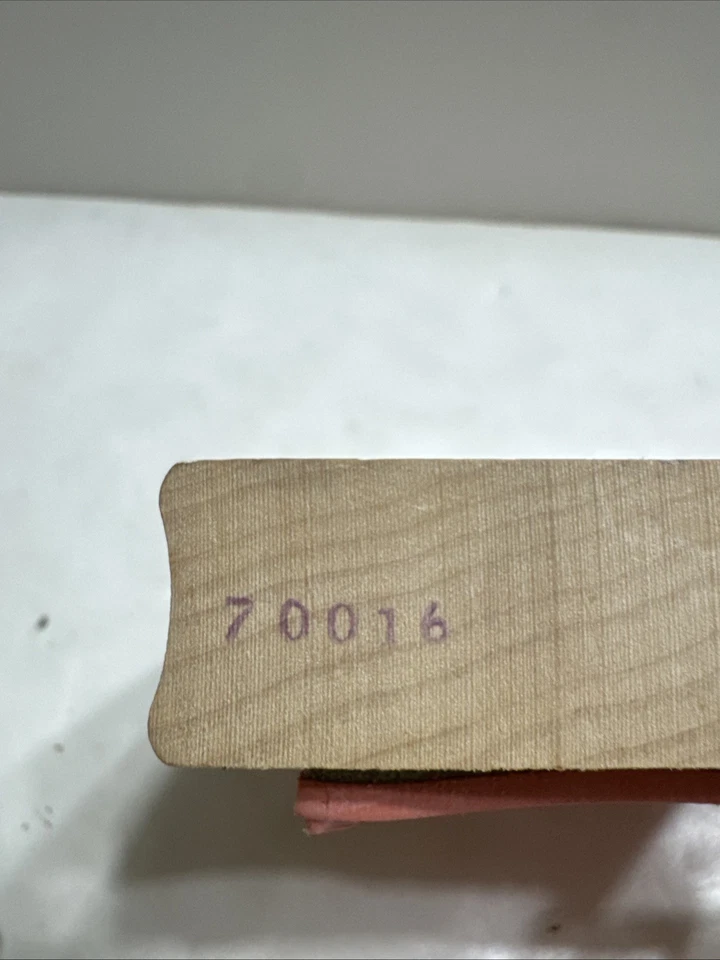 Estampillas Happen, Inc. Estampilla de goma Niña Ángel Vive, Laugh, Love #70016 DE COLECCIÓN Foto 4 de 4