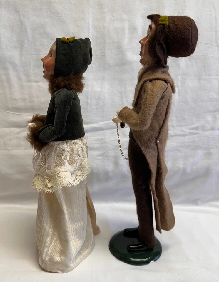 Byers' Choice Ltd.,The Carolers,1996 年,情侣,签名和编号 — 第 2/4 张图片