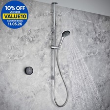 Mira Platinum Ceiling Fed Wireless Digital Mixer Shower - (HP/Combi) 1.1981.007
