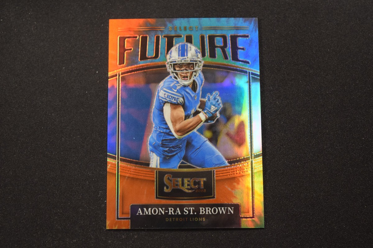 Amon-Ra St. Brown 2022 Select Football Future Tie Dye /25
