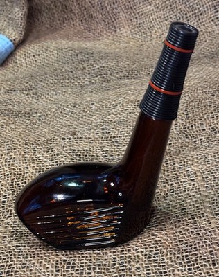 Avon Collectible Long Drive Deep Woods Aftershave Golf Club Bottle almost empty
