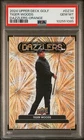 2024 UD GOLF DAZZLERS ORANGE #DZ34 TIGER WOODS PSA 10