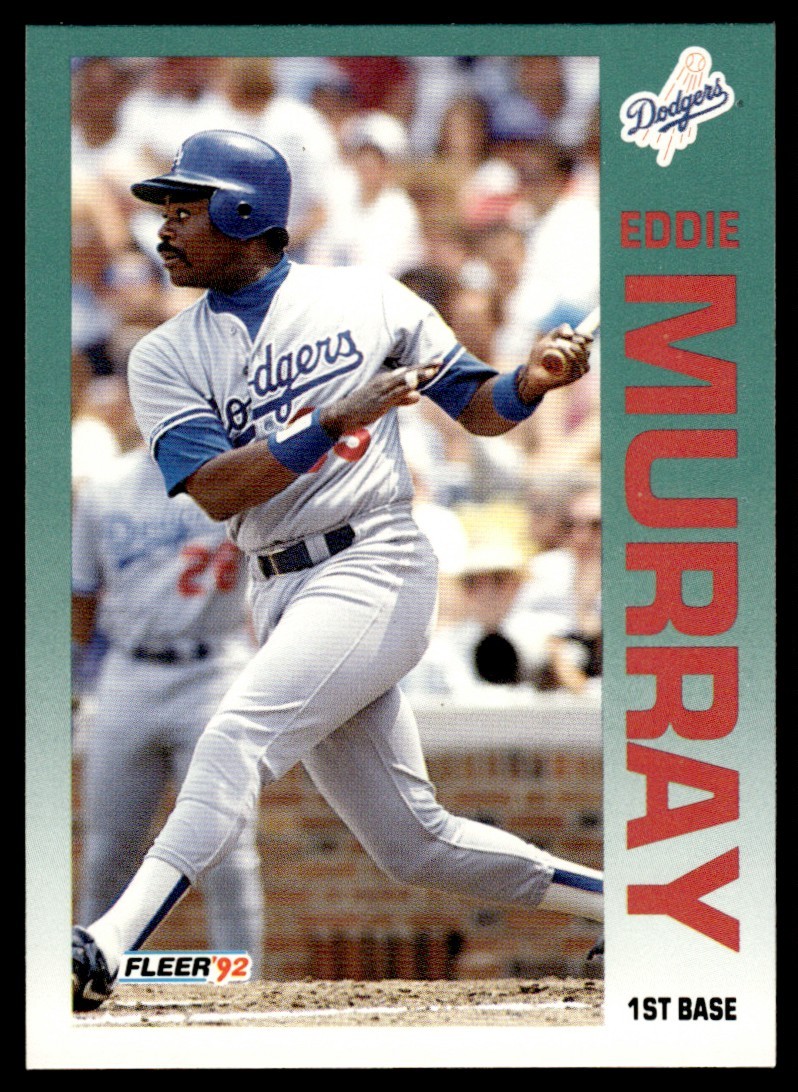 Eddie Murray #466 (Baseball Cards 1992 Fleer) — is it worth grading?