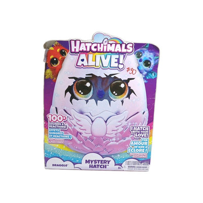 Hatchimals Alive Mystery Hatch Interactive Draggle with Mist Lights & Sounds NEW