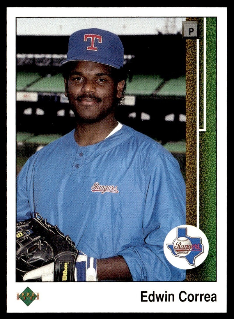 1989 Upper Deck Edwin Correa Texas Rangers #598